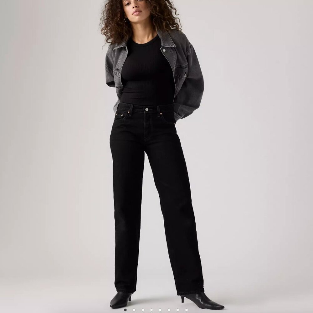 Free shipping! Levi's 501 '90s Women's Jeans - 26W 30L - Black
